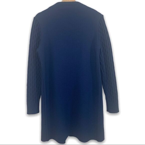 Nina Leonard 100% Acrylic Knitted Long Cardigan - Picture 6 of 8